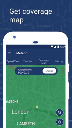 Meteor – Free App Performance & Network Speed Test Screenshot 2