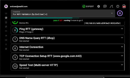 analiti - Speed Test WiFi Analyzer Screenshot 4 