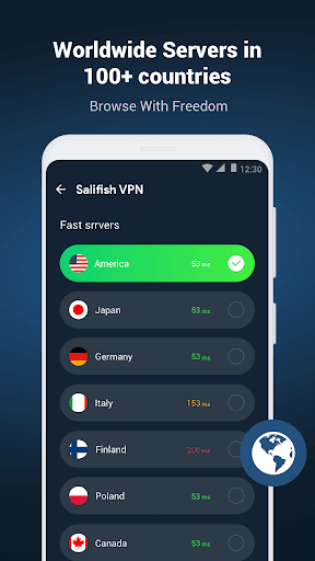 SailfishVPN - Fast, Secure VPN Screenshot 2