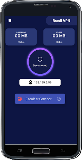 Brasil VPN: Ilimitado e Seguro Screenshot 1 