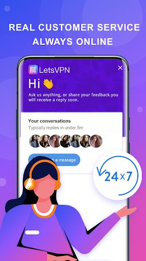 Lets VPN - The VPN that Always Connects Screenshot 2