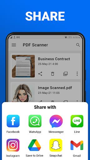 PDF Scanner Free - Document Scanner App Screenshot 4 