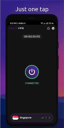 Insta VPN Fast VPN: Secure VPN Screenshot 1
