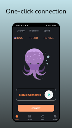 Octopus VPN & Proxy Screenshot 1 