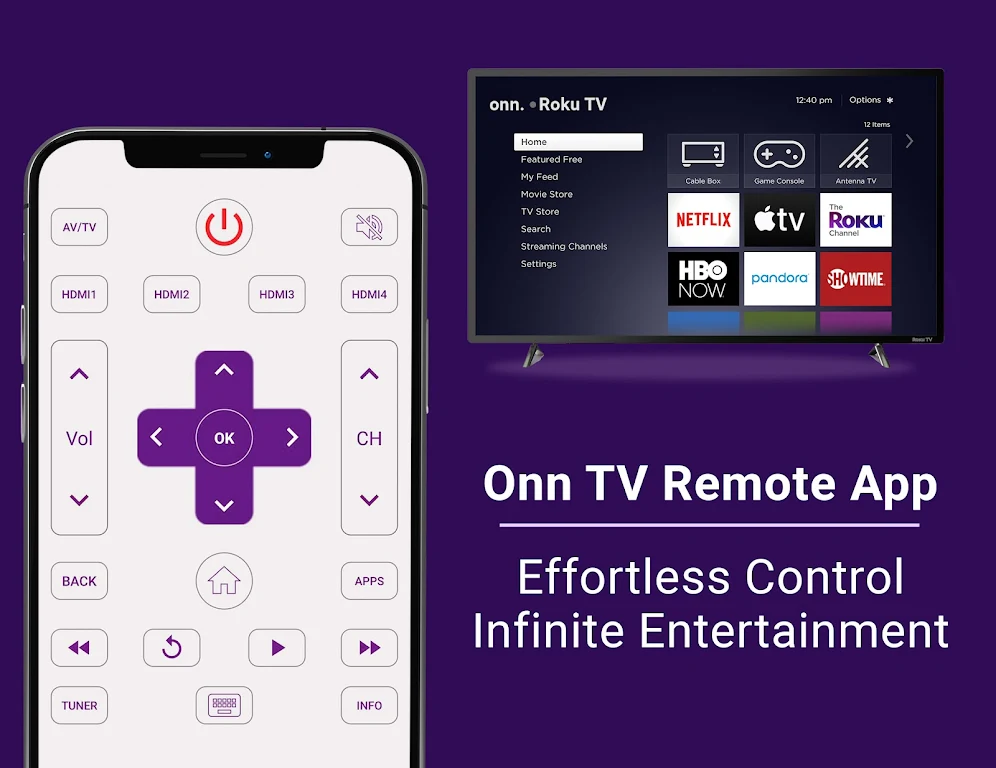 Onn TV Remote Screenshot 1