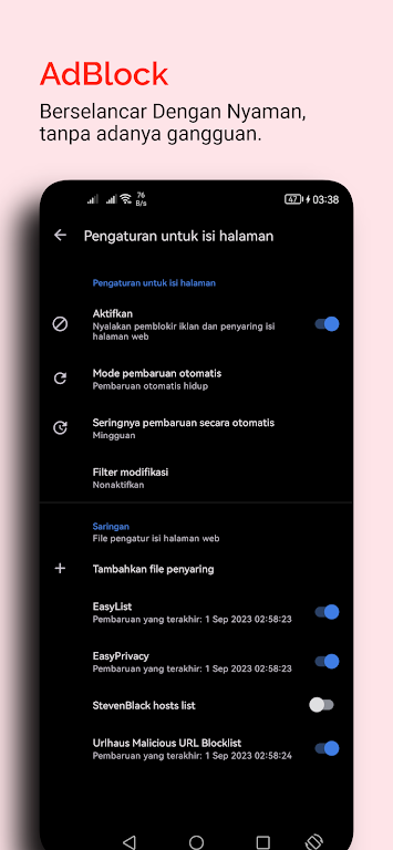 Anu Browser xx Anti Blokir VPN Screenshot 2 