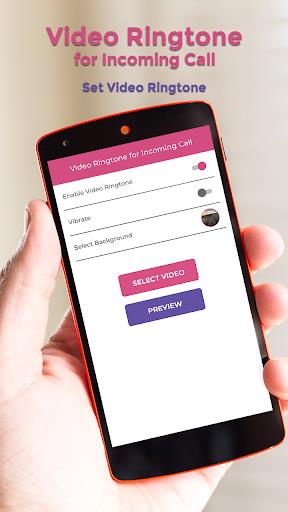 Video Ringtone for Incoming Call Screenshot 1