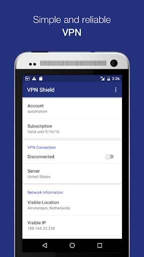 VPN Shield: Unblock Websites Screenshot 1