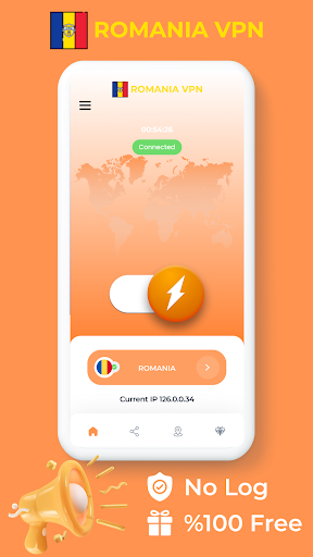 Romania VPN - Private Proxy Screenshot 1 