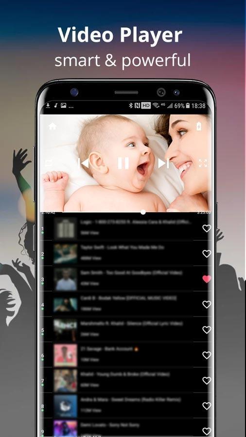 One Music - Floating Music Video Player for Free Screenshot 2 