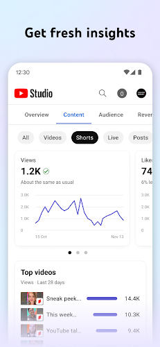 YouTube Studio Screenshot 3 