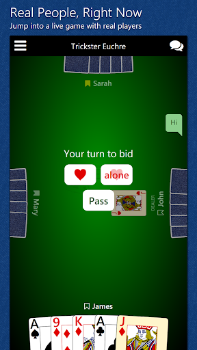 Trickster Euchre Screenshot 1 