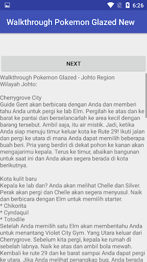 Walkthrough Pokemon Glazed New Screenshot 3 