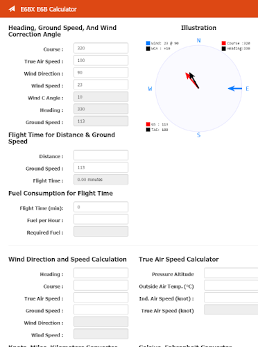 E6BX E6B Calculator Screenshot 1 