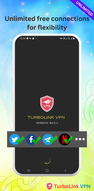 TurboLink VPN - Fast VPN Proxy Screenshot 3 