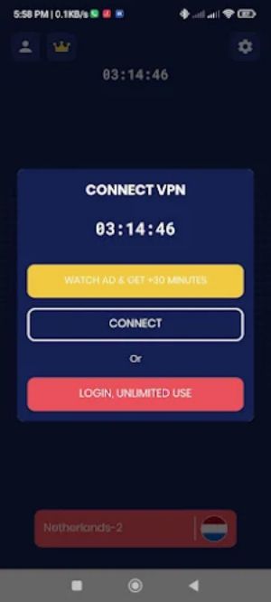 IRSPEEDY VPN Fast & Private Screenshot 2 