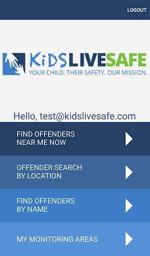 Kids Live Safe Screenshot 1 