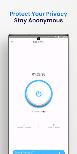 Spark VPN : Fast Secure VPN Screenshot 3 