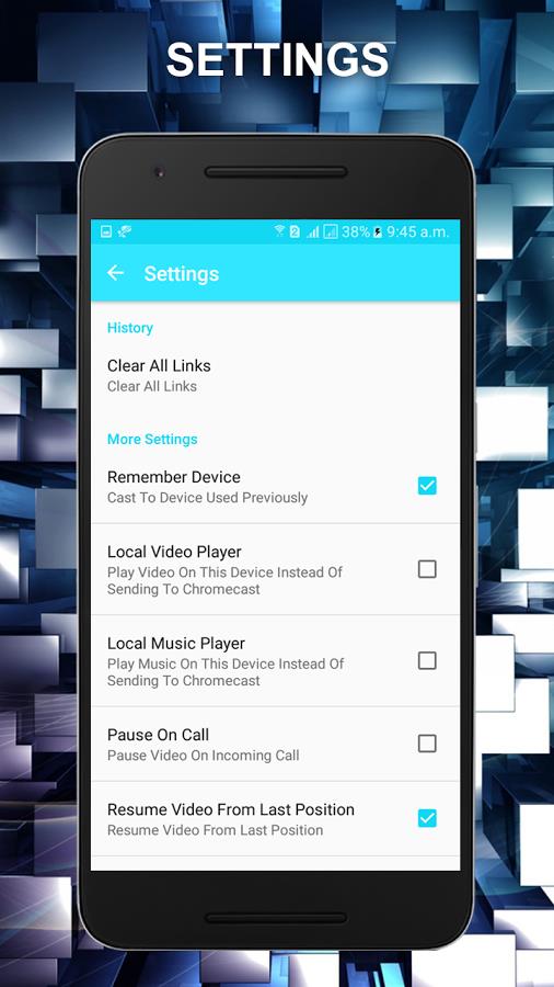 RaysCast For Chromecast Screenshot 2