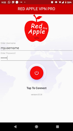 Red Apple VPN Pro Screenshot 1 