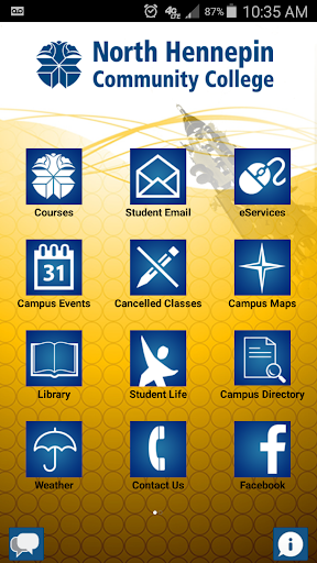 NHCC Student Mobile App Screenshot 1 