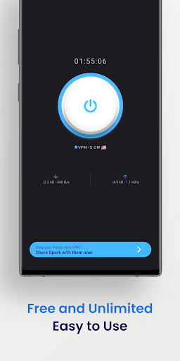 Spark VPN : Fast Secure VPN Screenshot 4 