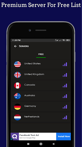 Fast Click VPN - Secure VPN Screenshot 3 