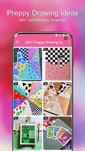 300+ Preppy Drawing Ideas Screenshot 4 