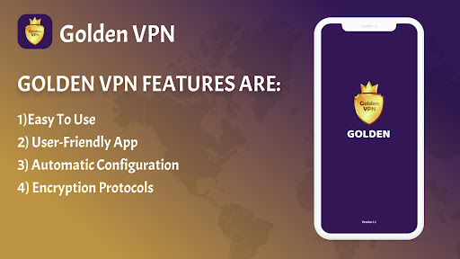 Golden VPN: Hotspot Proxy VPN Screenshot 3 