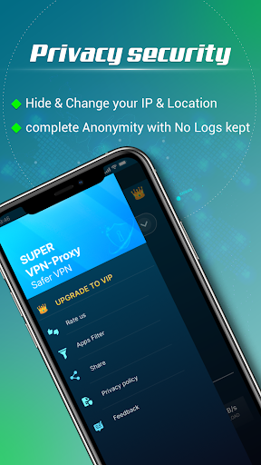 Super VPN Proxy - Safer VPN Screenshot 4 