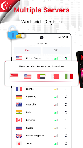 Singapore VPN: Get Singapor IP Screenshot 2 