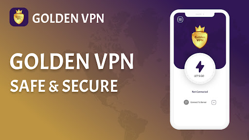 Golden VPN: Hotspot Proxy VPN Screenshot 2 