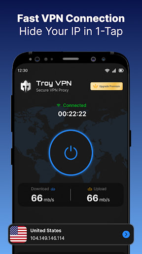 TroyVPN: Secure & PrivateVPN Screenshot 1 