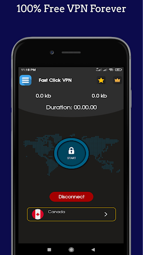 Fast Click VPN - Secure VPN Screenshot 2 