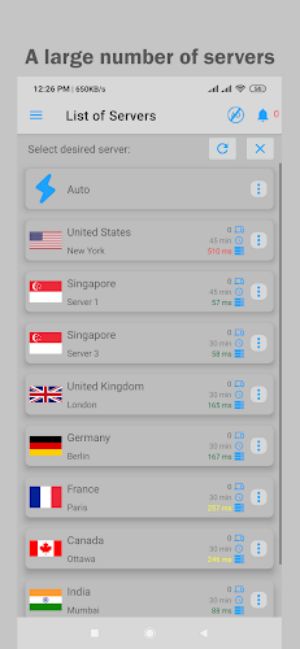 Pro Gamer VPN -Fast Gaming VPN Screenshot 3 