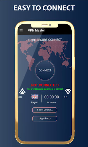 VPN Proxy Master Safe & secure Screenshot 2 