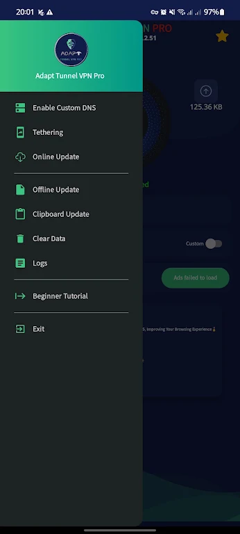 Adapt Tunnel VPN Pro Screenshot 1 