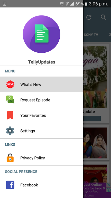 Tellyupdates - Written Updates Screenshot 2