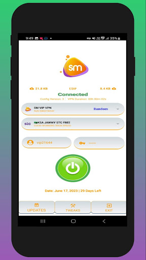 Sm UDP VPN Screenshot 3