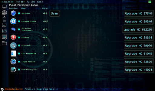 Hackers Online (MMO Simulator) Screenshot 4 