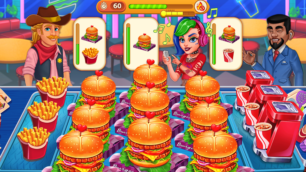 Cooking Max: Restaurant Games Mod Screenshot 4 