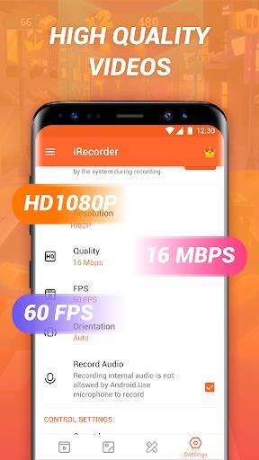 iRecorder - HD Screen Recorder & Video Recorder Screenshot 3 