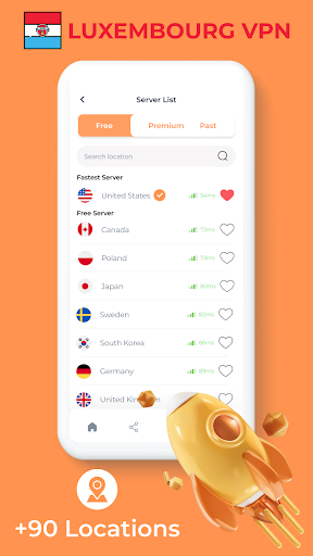 Luxembourg VPN - Private Proxy Screenshot 3