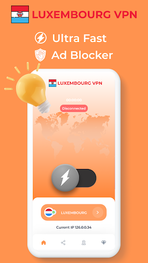 Luxembourg VPN - Private Proxy Screenshot 2 