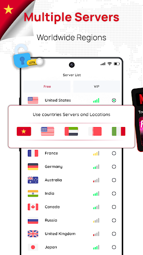 Vietnam VPN: Get Vietnam IP Screenshot 2 