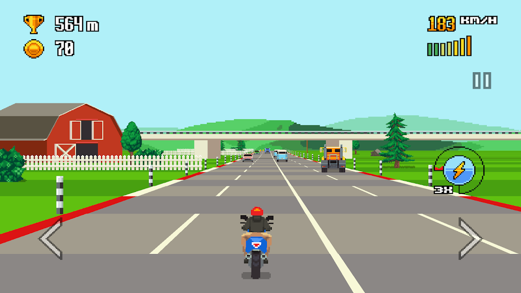 Retro Highway Mod Screenshot 1 