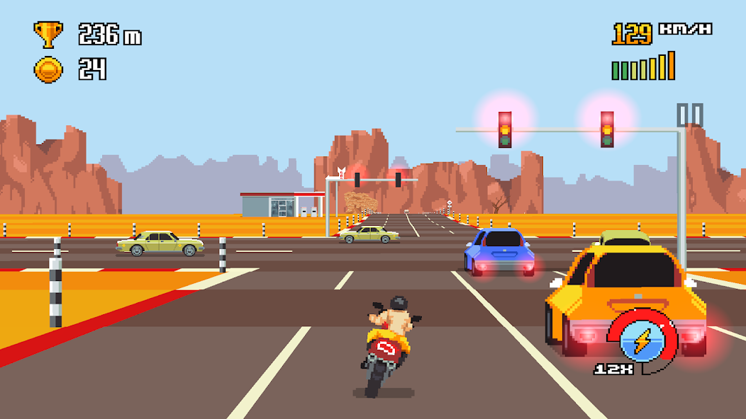 Retro Highway Mod Screenshot 2