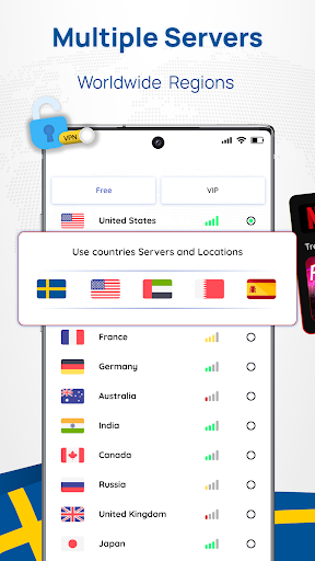 Sweden VPN: Get Sweden IP Screenshot 2 