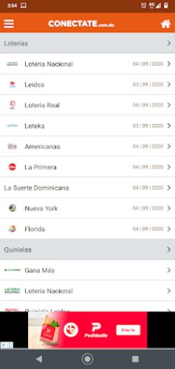 Conectate Loterías Screenshot 3