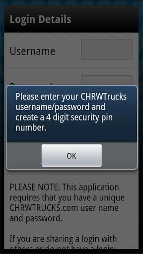 CHRWTrucks Screenshot 1 